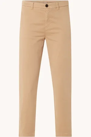 HUGO BOSS Tachini high waist slim fit chino met steekzakken en stretch