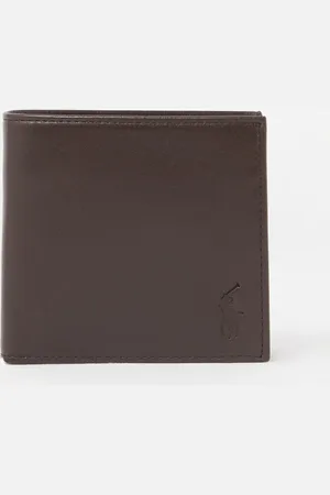 Ralph Lauren Portemonnee van leer met logo