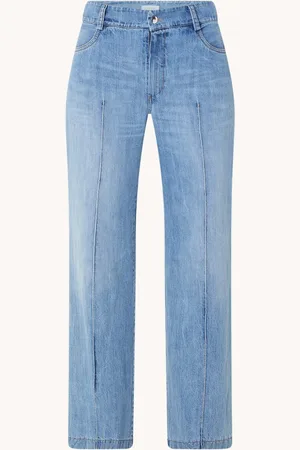 Alchemist Jett high waist loose fit jeans met siernaad
