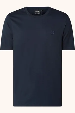 Lyle & Scott Tonal Eagle T-shirt met logoborduring