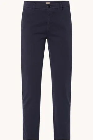 HUGO BOSS Tachini high waist slim fit chino met steekzakken en stretch