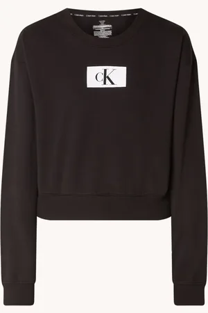 Calvin Klein Pyjama sweatshirt met logo