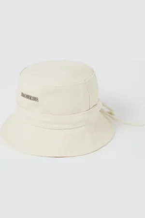 Jacquemus Le Bob Gadjo bucket hoed met logo