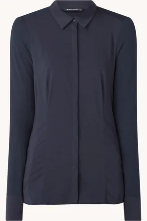 Expresso Xani blouse met jersey mouw