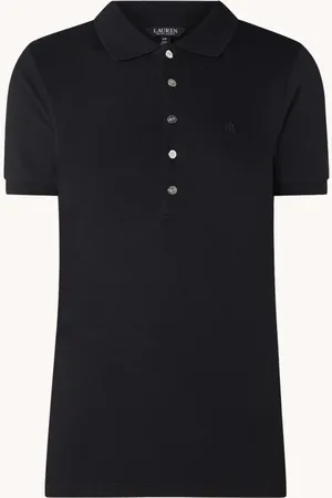 Ralph Lauren Polo van piqué katoen met logoborduring