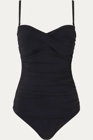 gottex Voorgevormd bandeau badpak met afneembare bandjes