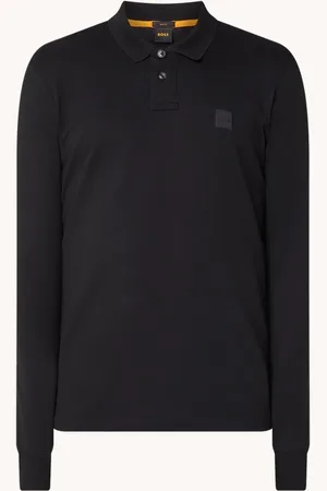 HUGO BOSS Passerby slim fit polo van piqué katoen met logo