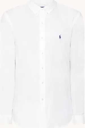 Ralph Lauren Slim fit overhemd met logoborduring