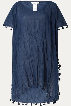 Seafolly Amnesia kaftan van katoen