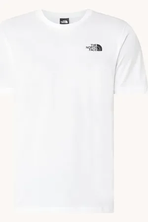 The North Face T-shirt met logo- en backprint