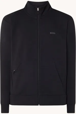 HUGO BOSS Skaz sweatvest met steekzakken en logo
