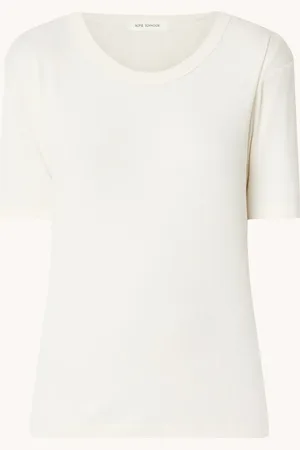Sofie Schnoor T-shirt met ribstructuur
