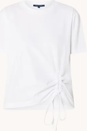 French Connection Rallie t-shirt met rijgdetail