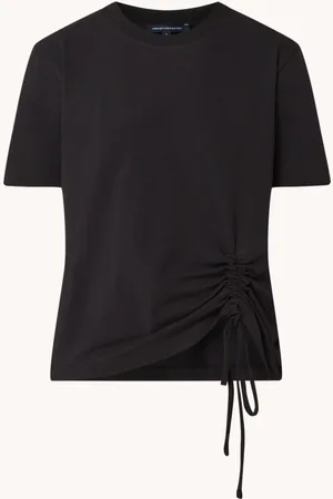 French Connection Rallie t-shirt met rijgdetail