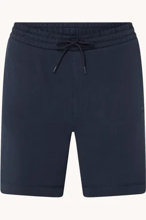 HUGO BOSS Sewalk straight fit korte joggingbroek met logo