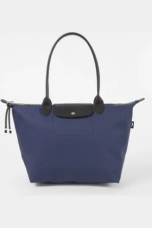 Longchamp Le Pliage Energy schoudertas L met leren details