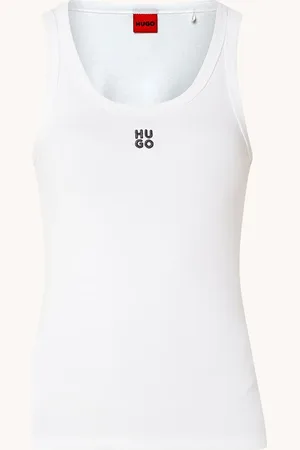 HUGO BOSS Datamia tanktop met logoborduring