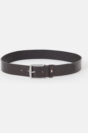 Tommy Hilfiger New Denton riem van leer