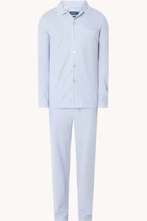 Ralph Lauren Pyjamaset met borstzak en logo