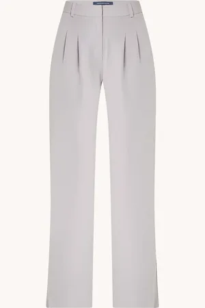 French Connection Echo high waist wide fit pantalon met steekzakken