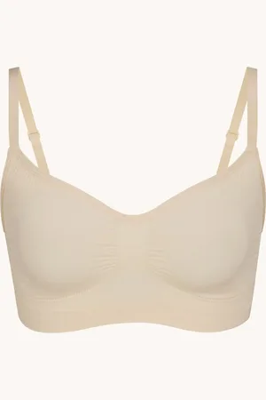 SKIMS Seamless Sculpt bralette met plooidetail