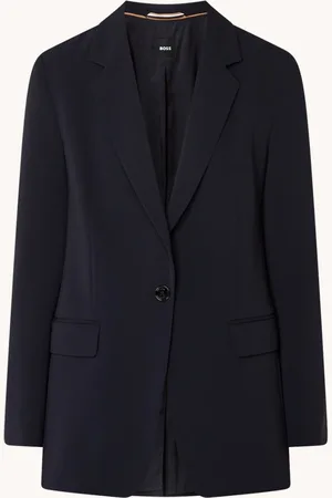 HUGO BOSS Jocaluah blazer met klepzakken
