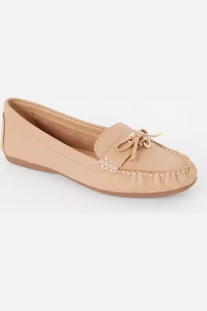 Dune Grovers mocassin van leer