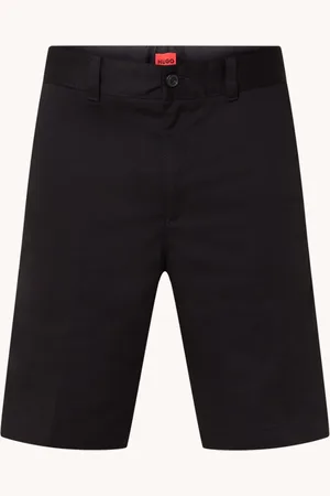 HUGO BOSS Darik straight fit korte chino met steekzakken
