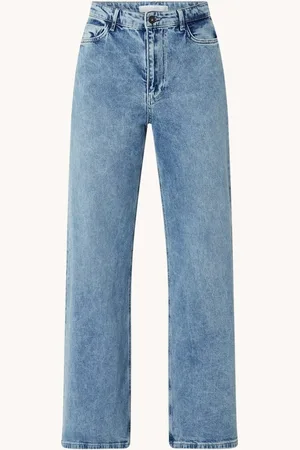 BY-BAR Lina MJ high waist wide leg jeans met gekleurde wassing