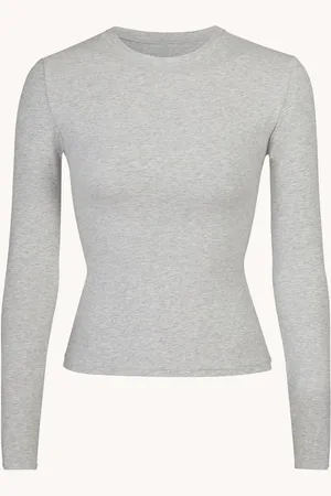 SKIMS Cotton Jersey longsleeve van jersey