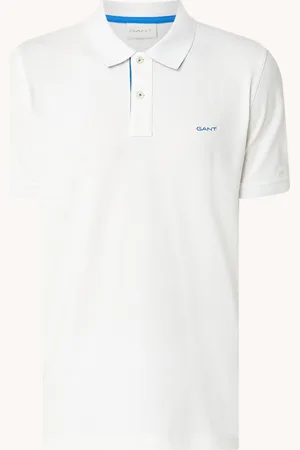 GANT Regular fit polo van piqué katoen met logoborduring