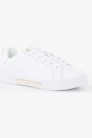 Tommy Hilfiger Chique Court sneaker van leer