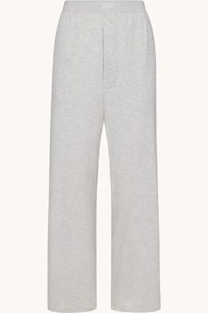 SKIMS Boyfriend mid waist loose fit loungebroek met steekzakken