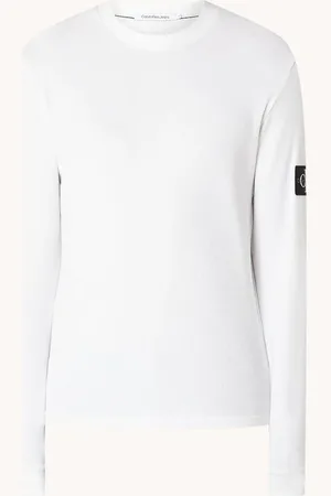 Calvin Klein Fijngebreide sweater met logo