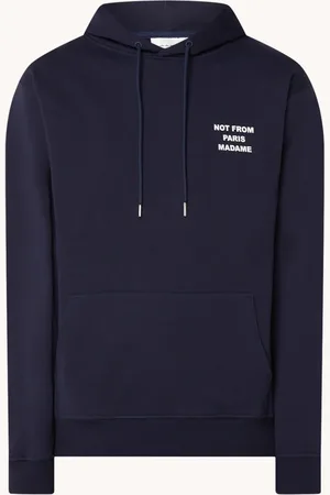 Drôle de Monsieur Hoodie met front- en backprint