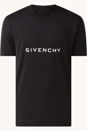 Givenchy T-shirt met logo- en backprint