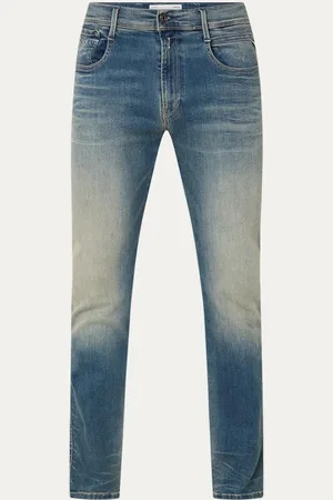 Replay Anbass slim fit jeans met steekzakken