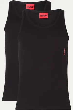 HUGO BOSS Singlet van katoen met logo in 2-pack
