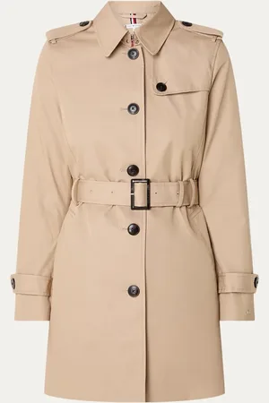 Tommy Hilfiger Heritage trenchcoat met ceintuur en steekzakken
