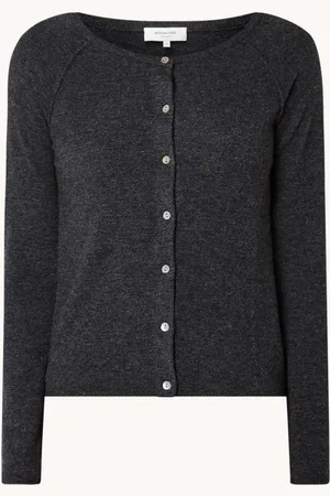 Rosemunde Fijngebreid vest in kasjmierblend