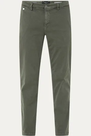 Replay Benni regular fit chino met steekzakken