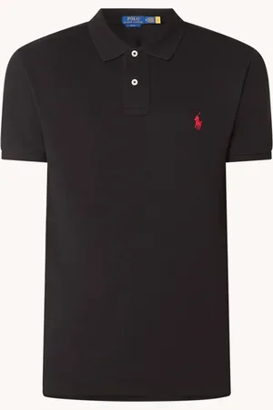 Ralph Lauren Slim fit polo van piqué katoen