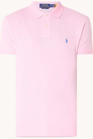 Ralph Lauren Slim fit polo van piqué katoen