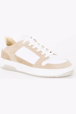 Nubikk Basket Court sneaker van leer met suède details