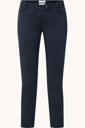 Marc O’ Polo Laxa mid waist skinny fit pantalon in biologische katoenblend