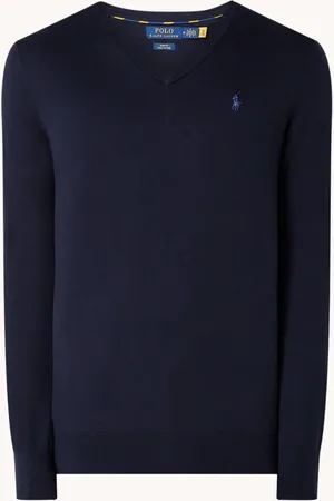 Ralph Lauren Slim fit pullover van Pima katoen