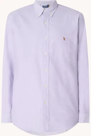 Ralph Lauren Custom fit overhemd met logo