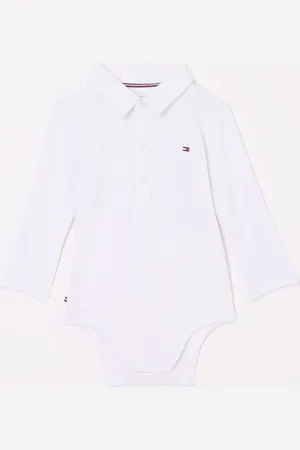 Tommy Hilfiger Ribgebreide romper met logo