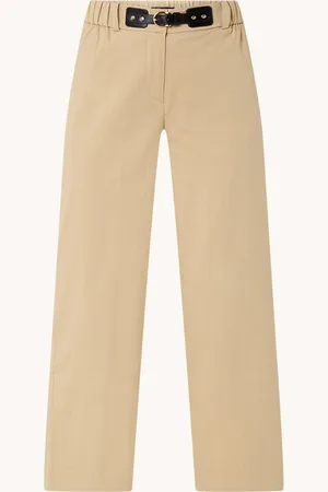 Maje High waist wide fit pantalon