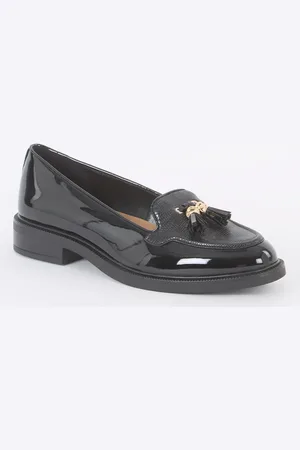 Dune Grape loafer met lakfinish